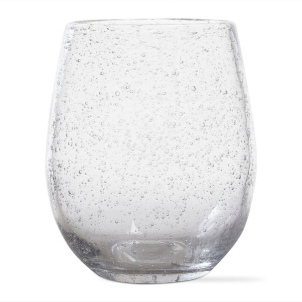 Bubble Glass Stemless Wine Glass