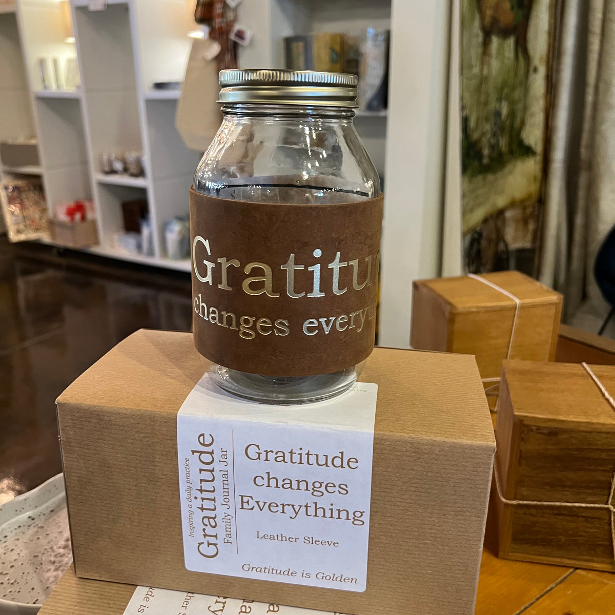 “Gratitude Changes Everything” Jar