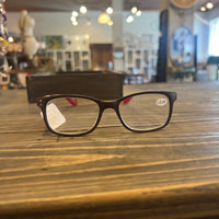 Peepers Reading Glasses- Wildwood- Brown/Red