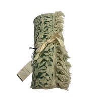 Celeste Garden Cotton Knit Throw