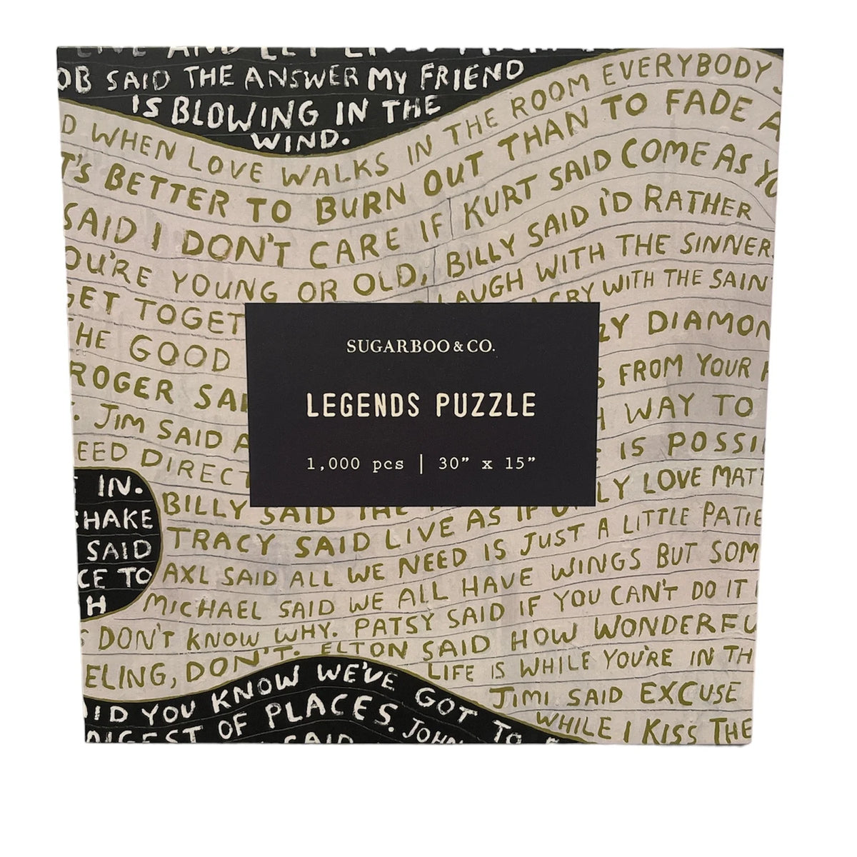 Sugarboo & Co Legends Puzzle