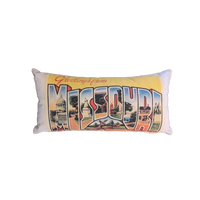 Missouri Greetings  Lumbar Pillow