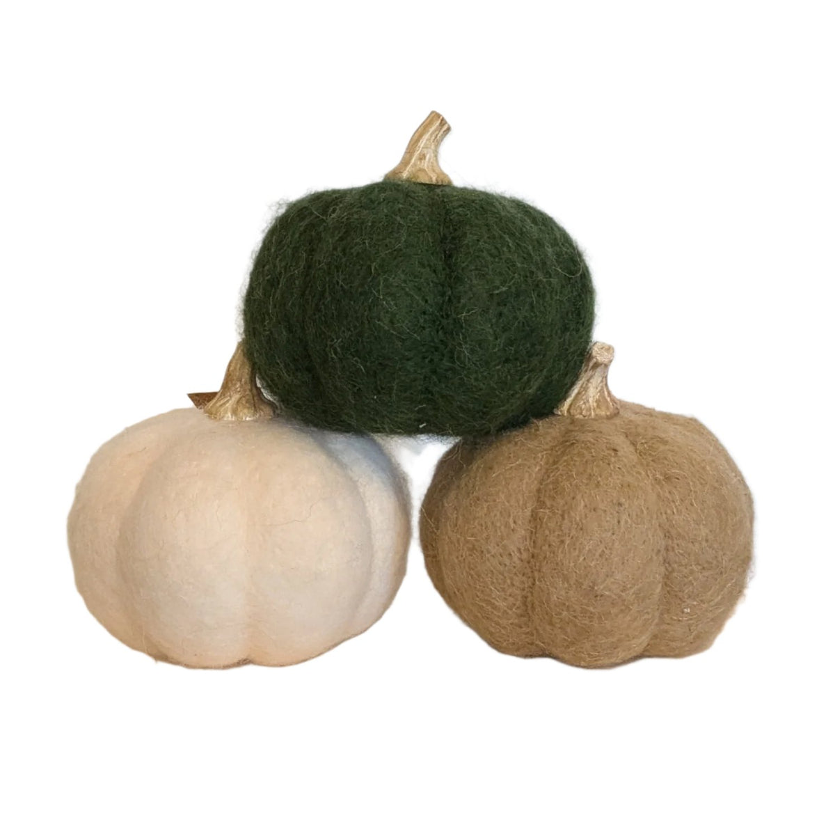 Large Wool Pumpkin