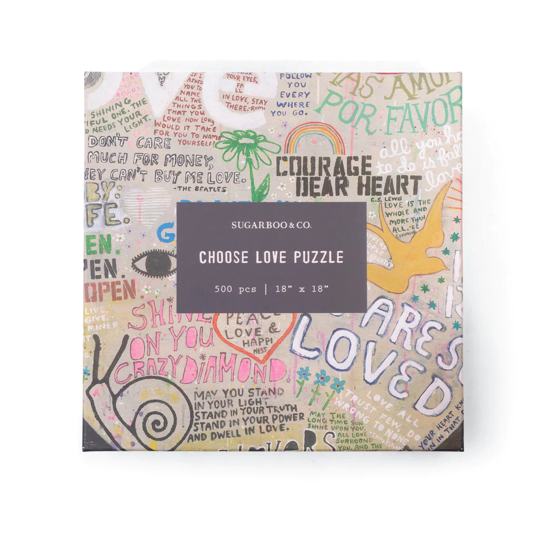 Suagrboo & Co Choose Love Puzzle