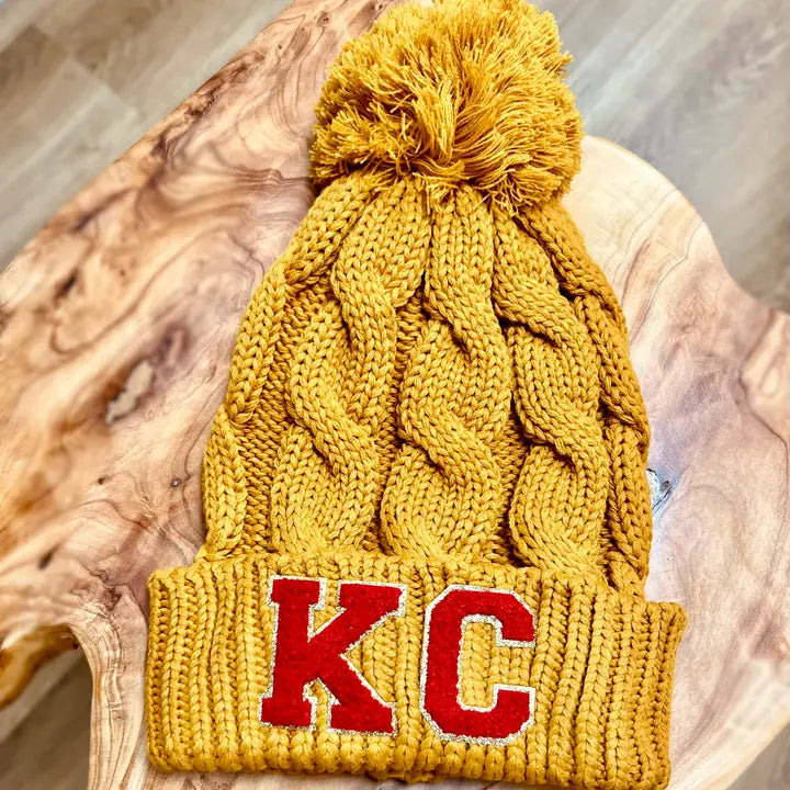 KC Patch Beanie