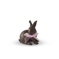 Polyresin Chocolate Easter Bunnies w/ Pink Bunnies