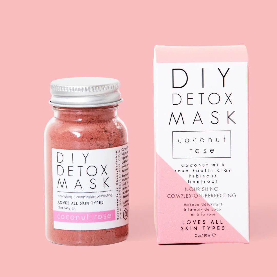 Honey Belle DIY Detox Coconut Rose Mask