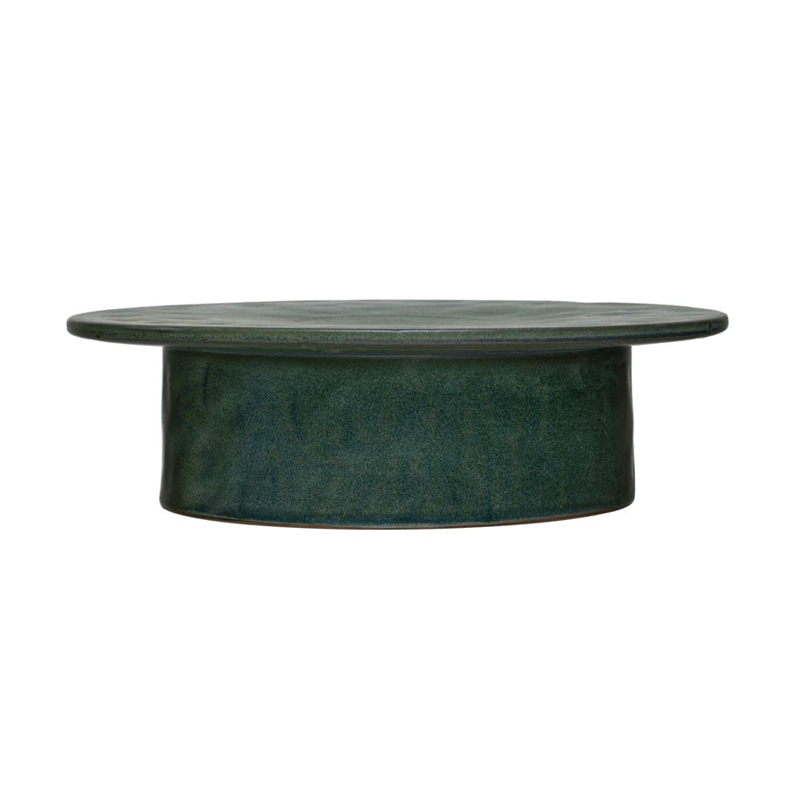 Glazed Stoneware Pedestal