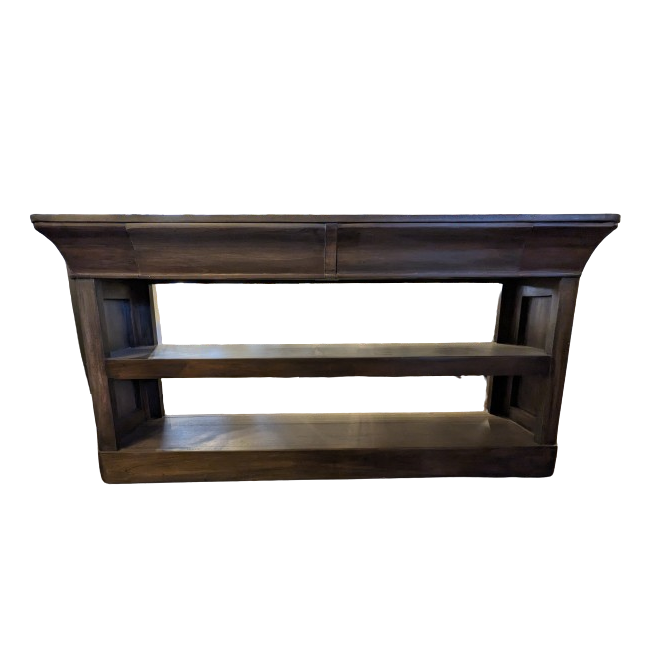 Bramble Dark Walnut Sandhurst Console Table