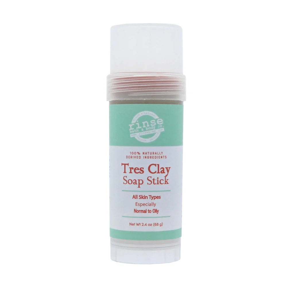 Rinse Bath & Body All Natural Tres Clay Soap Stick