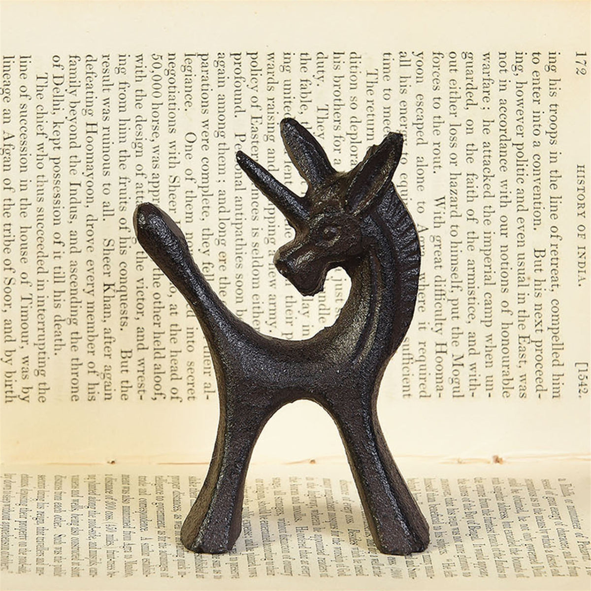 Cast Iron Unicorn Figurine - Pablo Brown