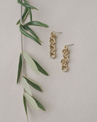 Satomi Studio - 7 Link Earrings