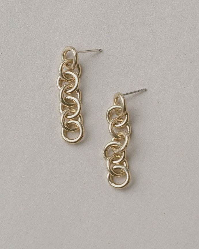 Satomi Studio - 7 Link Earrings