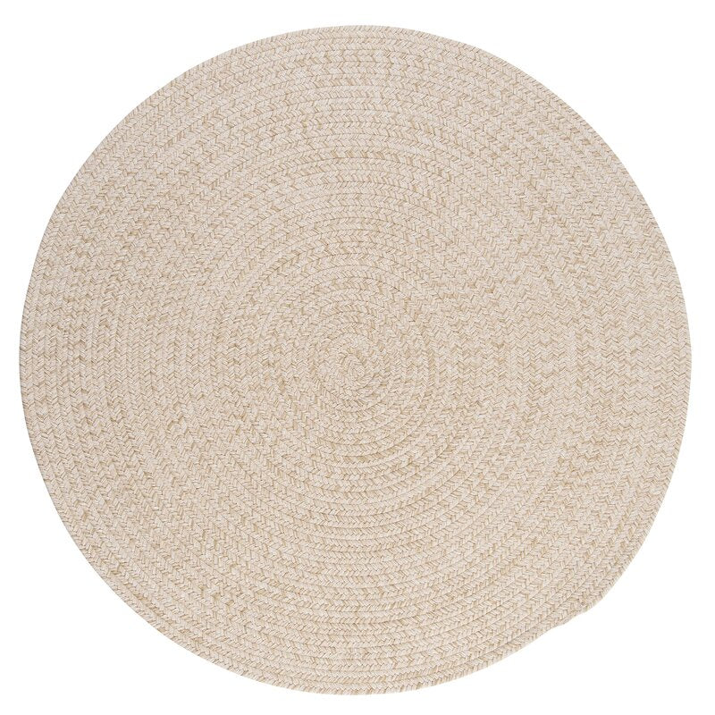 Braided Wool 36" Round Rug