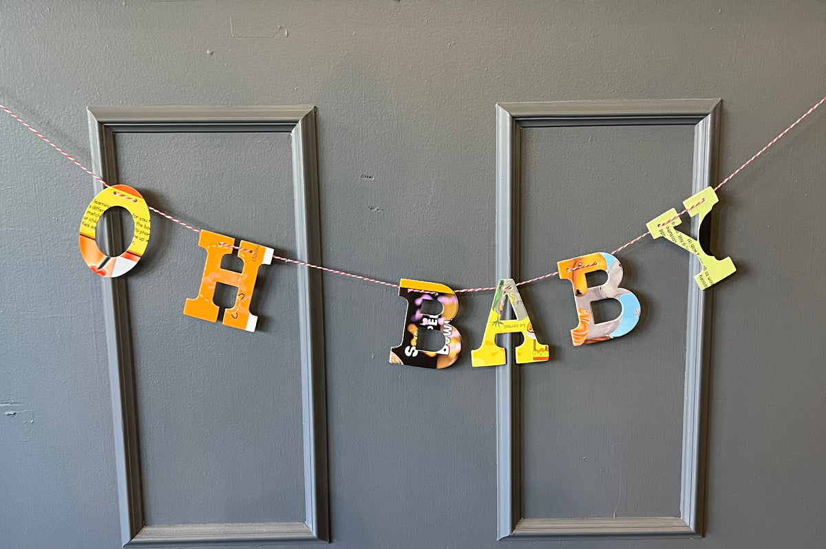 Old Book Garland