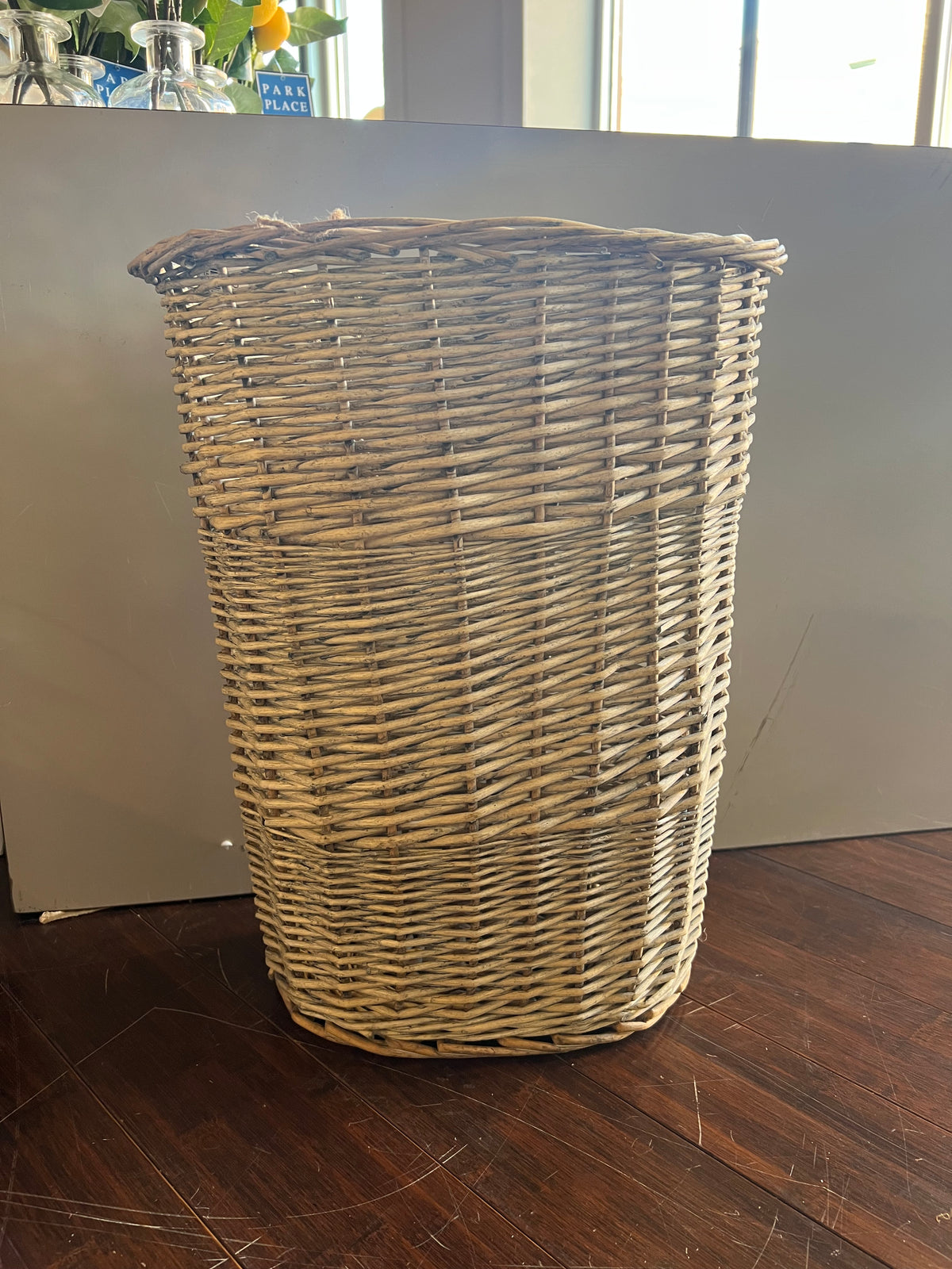 Oval Wicker Basket