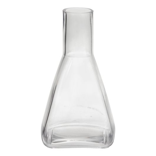 Geometric Glass Chicory Budvase