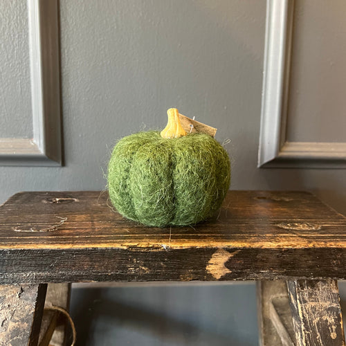 Small Wool Pumpkin