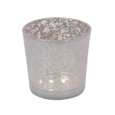 Flecked Glass Votive Holder